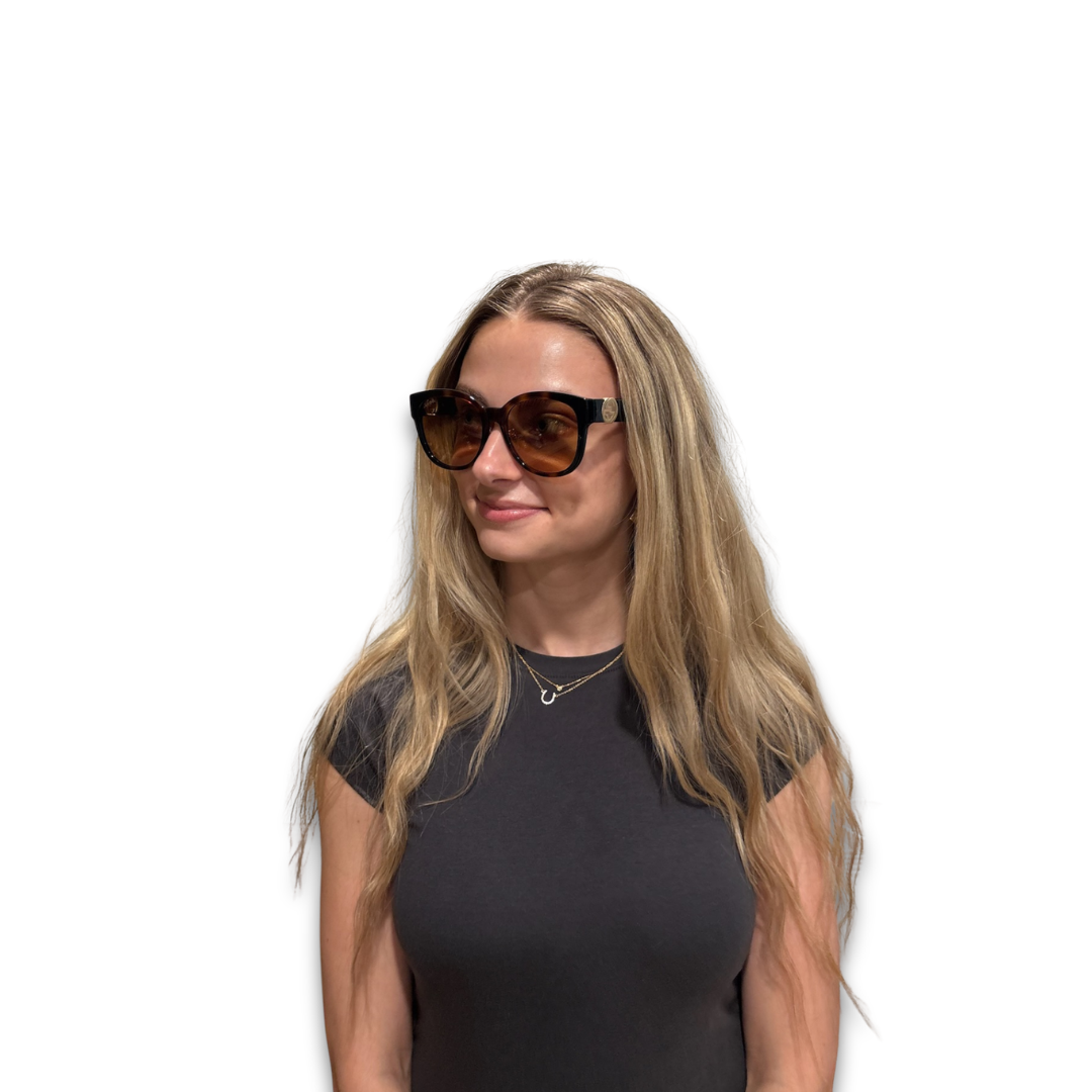 Gucci Gold Chain Sunglasses