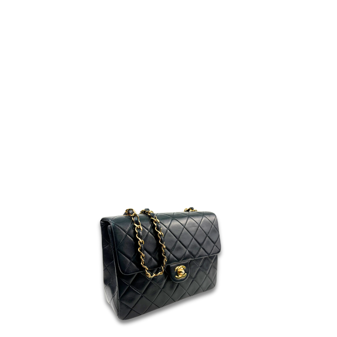 Chanel Classic Black Small Square Single Flap