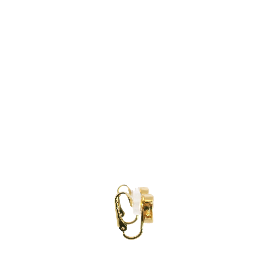 Chanel Dainty CC Huggie Clip-On Earrings
