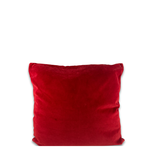 Fendi Velvet Rhinestone Pillow Cover