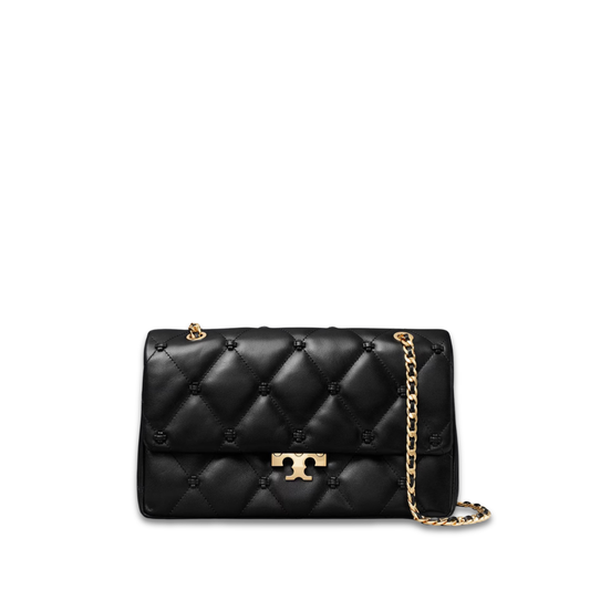 Tory Burch Bunny Knot Black Shoulder Bag