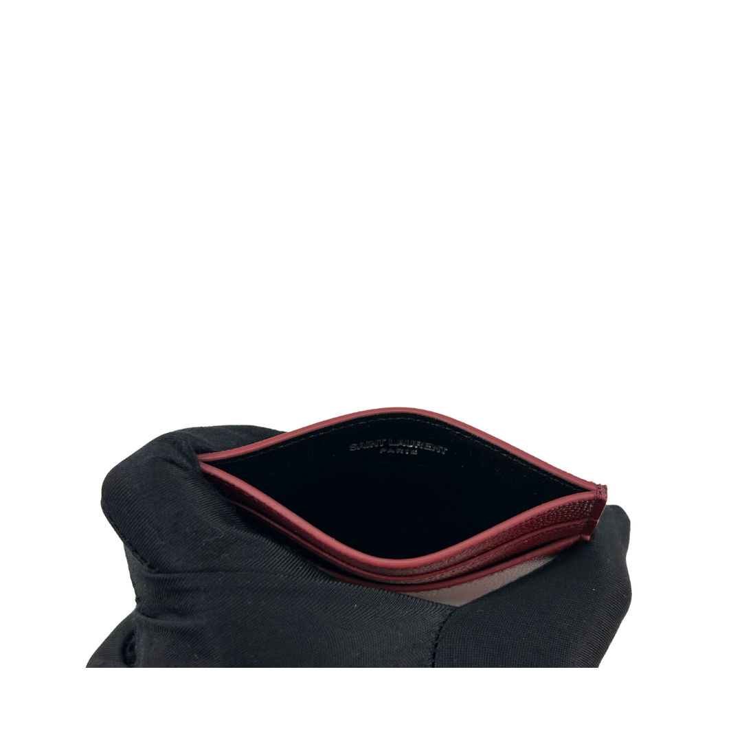 YSL Rouge Opium Paris Card Case