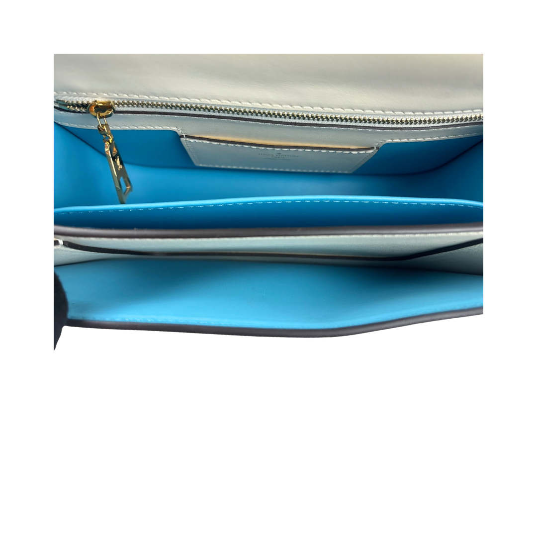 Louis Vuitton White Pont 9 Flap Bag