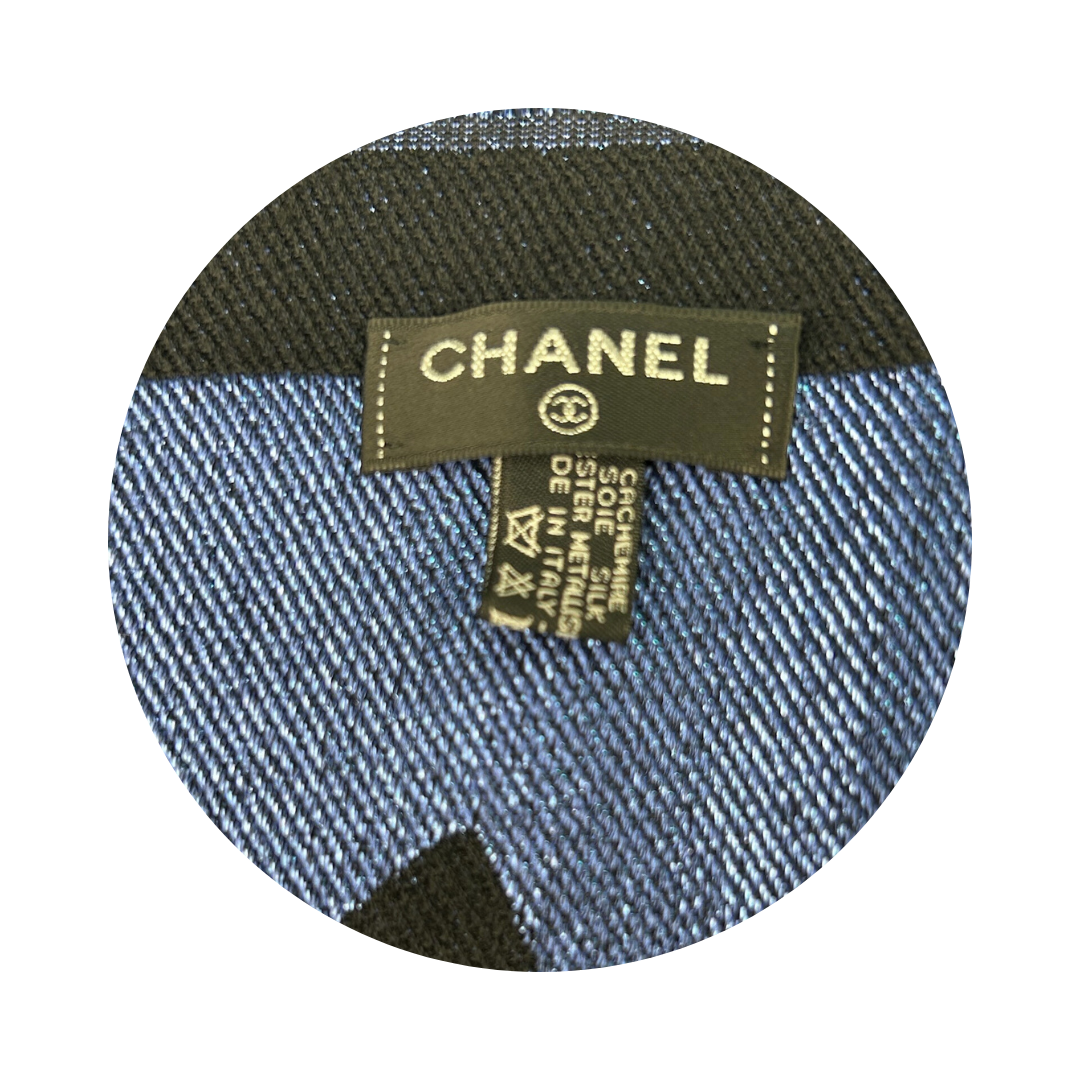 Chanel Multicolor Sparkle Shawl