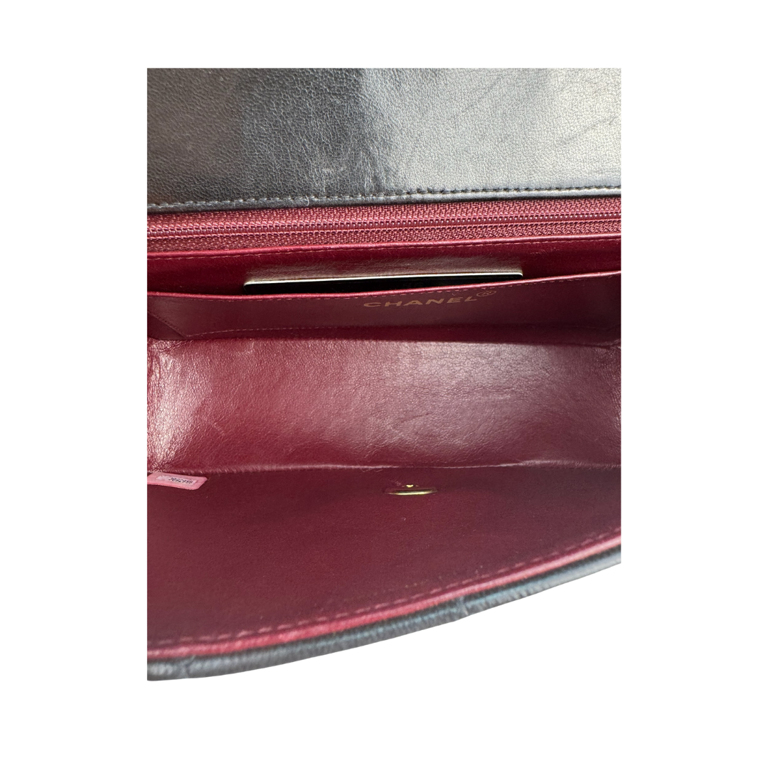 Chanel Lambskin Small Diana Single Flap