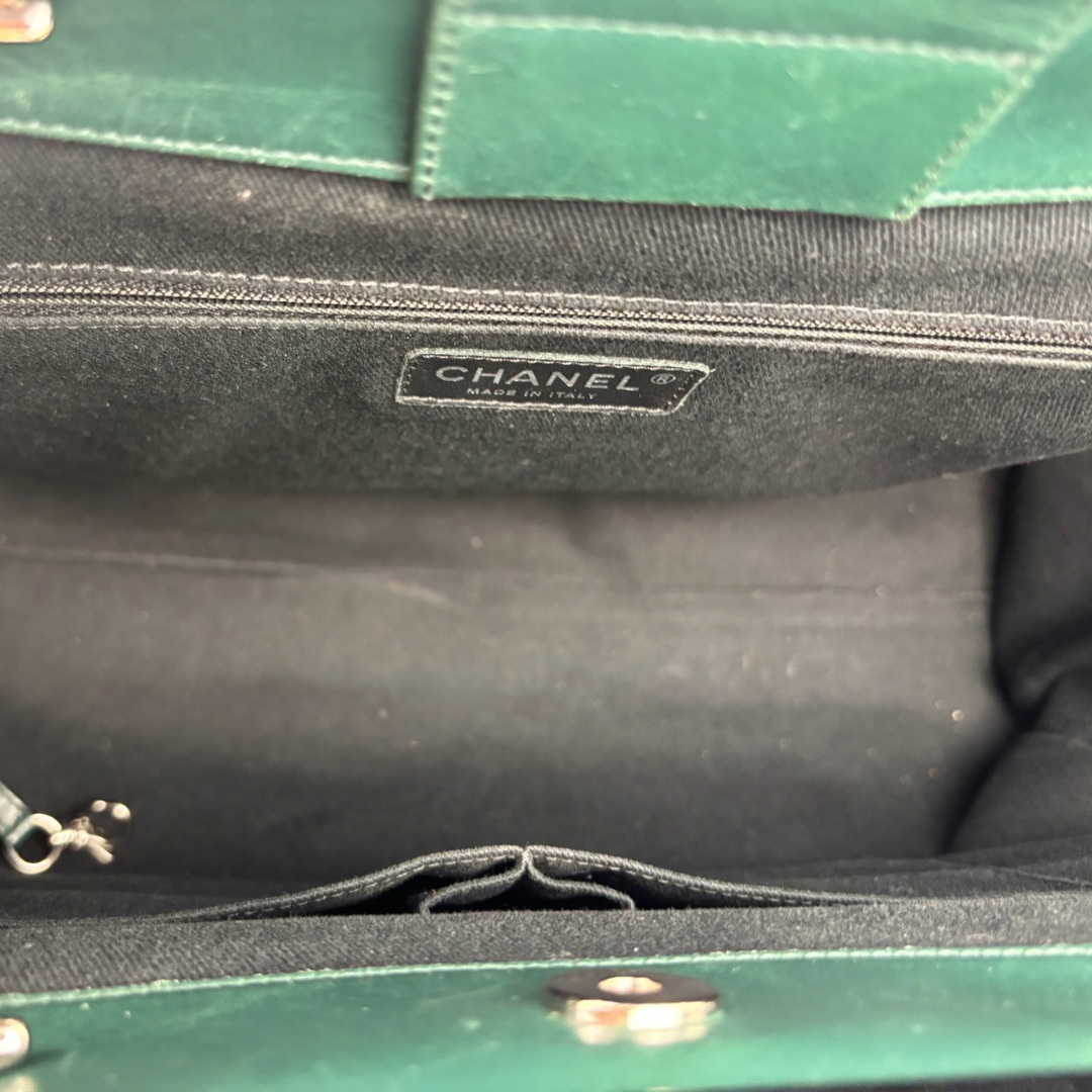 Chanel Green Large CC Delivery Tote