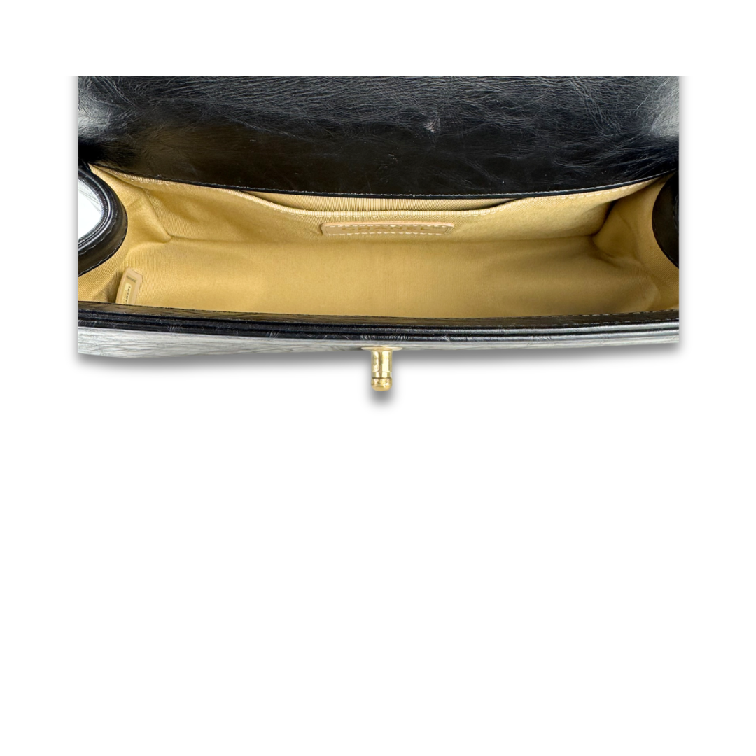 Chanel Chevron Embellished Old Medium Boy Bag
