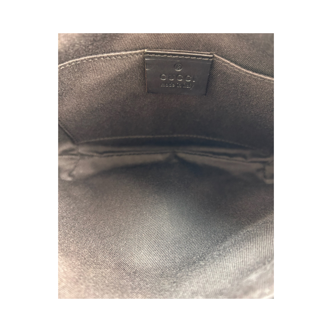 Gucci Brown Canvas Shoulder Bag