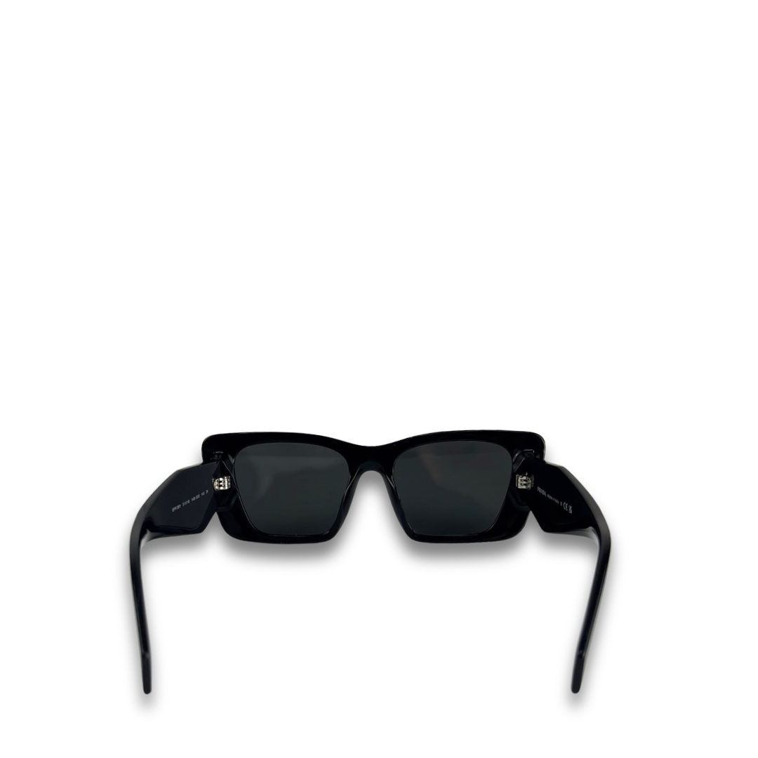 Prada Black Rectangular Sunglasses
