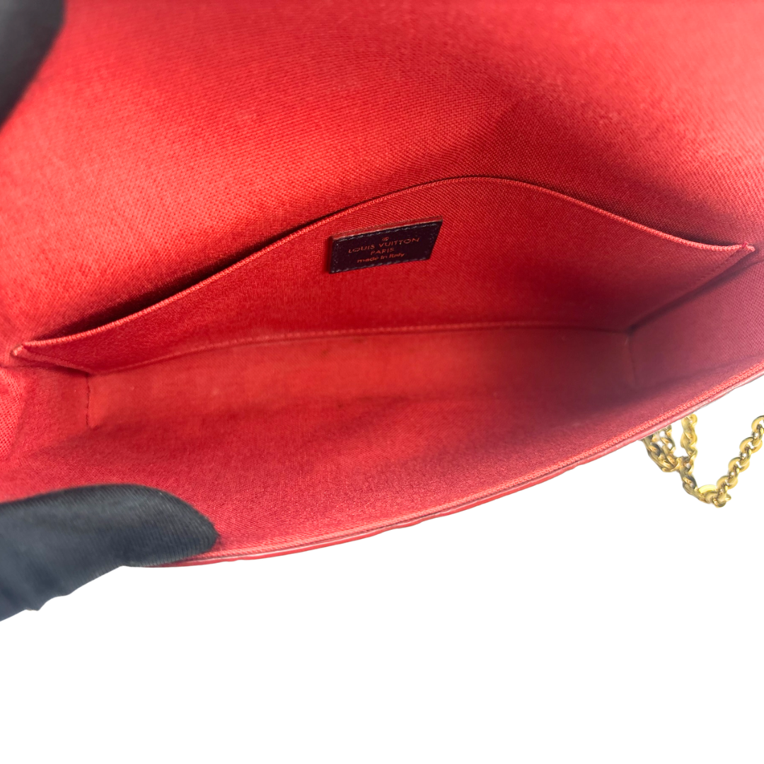 Louis Vuitton Navy Empreinte Pochette Felicie
