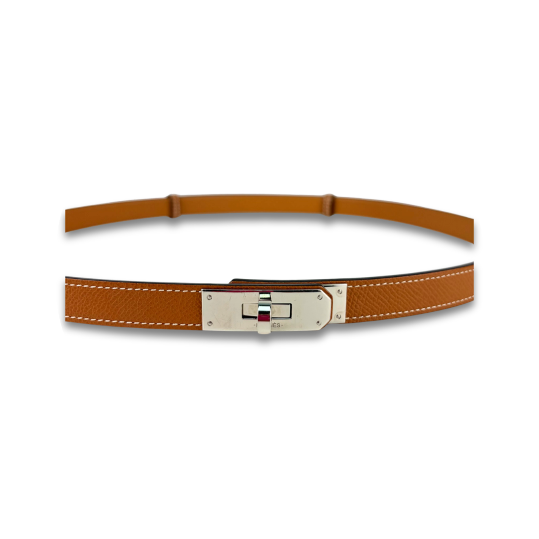 Hermès Epsom Kelly 18 Belt Gold