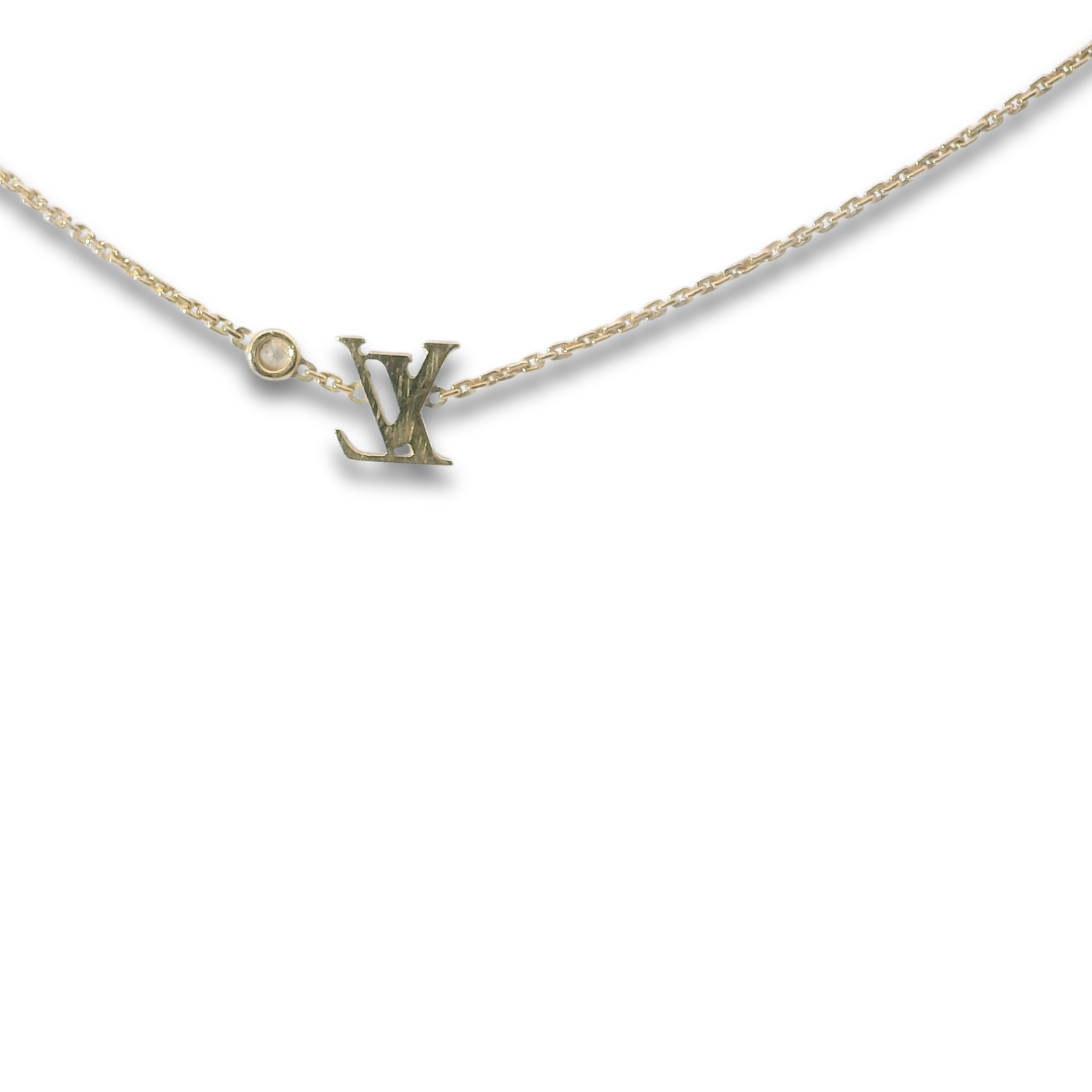 Louis Vuitton Idylle Blossom Rose Gold LV Pendant Necklace
