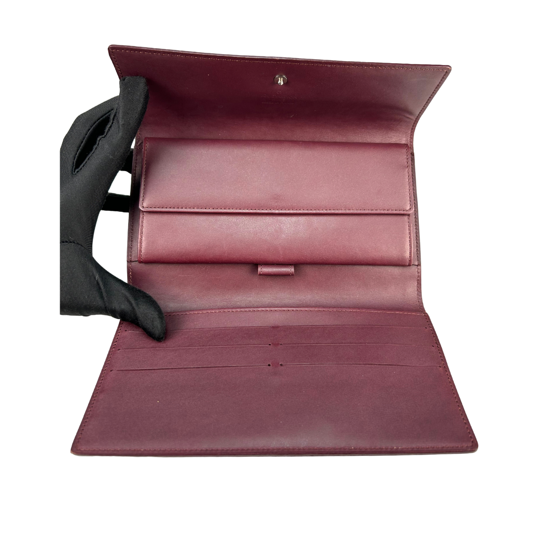 Louis Vuitton Mat Burgundy Porte Tresor International Wallet