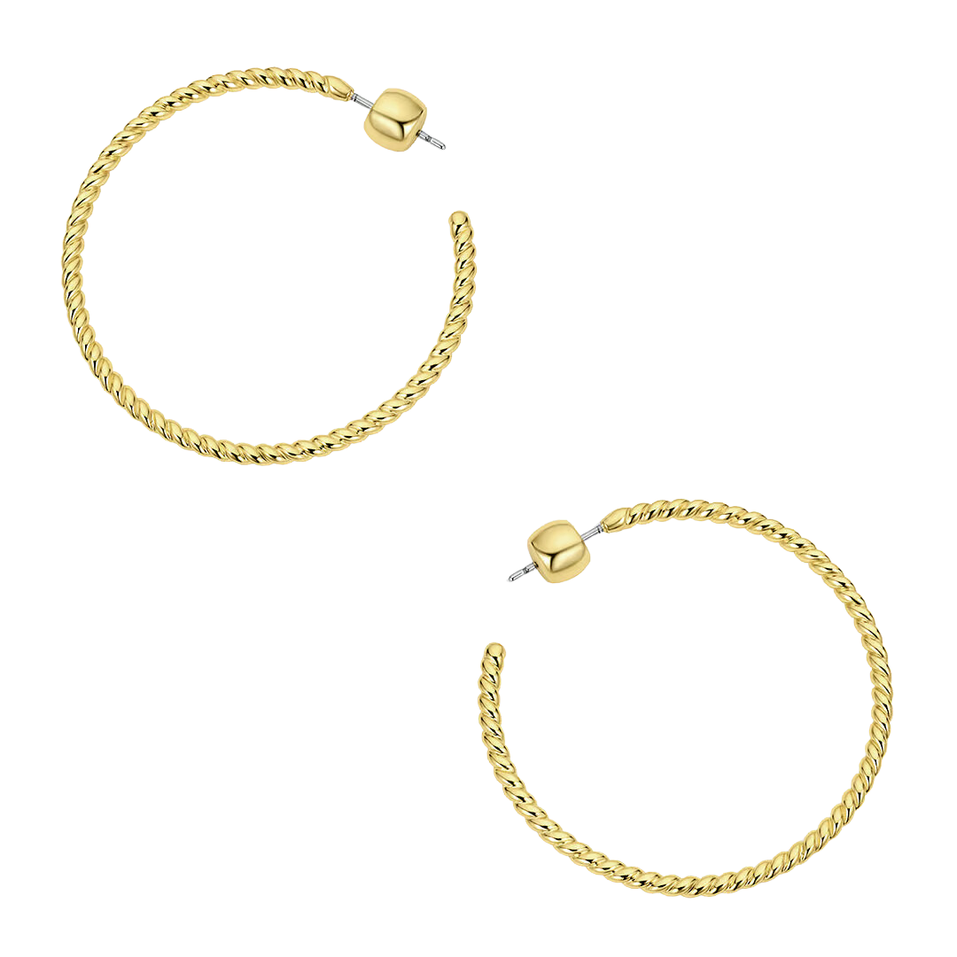Gorjana Crew Large Hoops