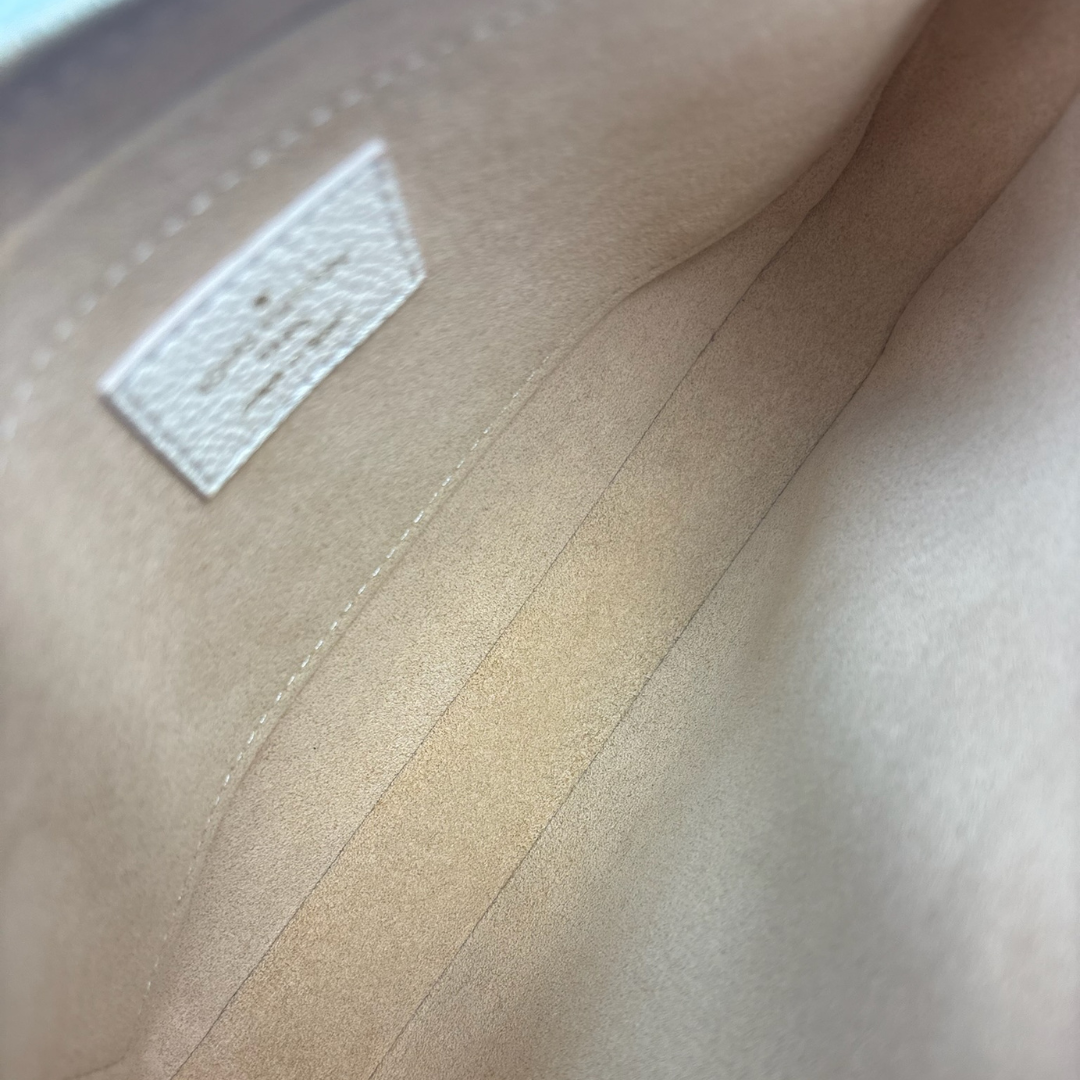 Louis Vuitton Cream Empreinte Multi Pochette Accessoires