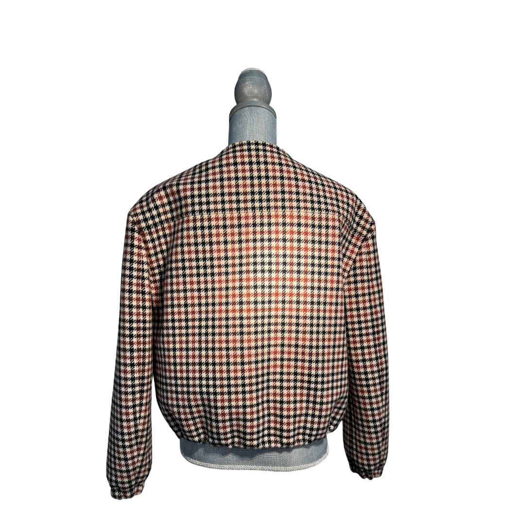 Celine Plaid Chelsea Jacket - Size 34