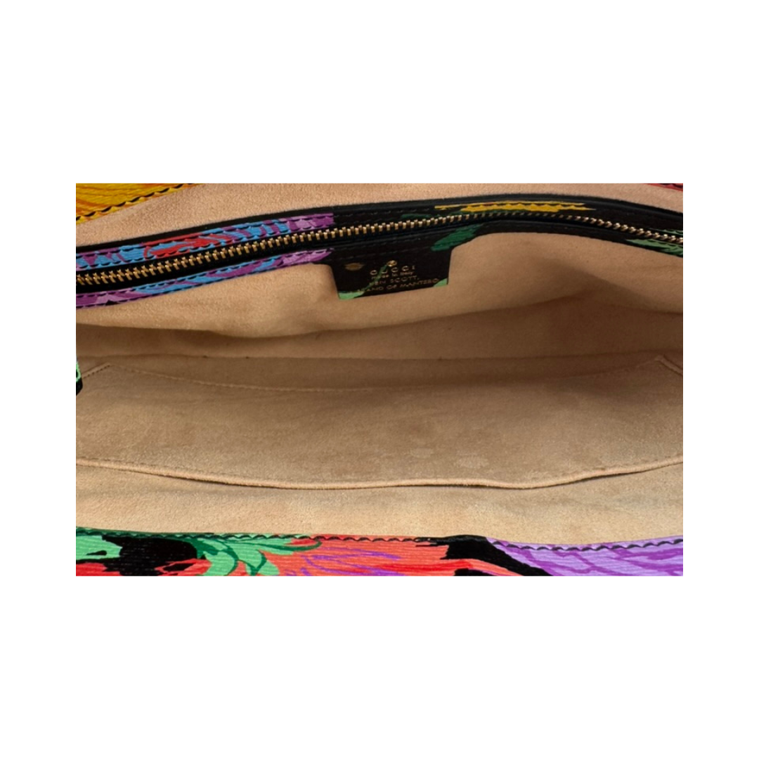 Gucci x Ken Scott Floral Jackie Shoulder Bag