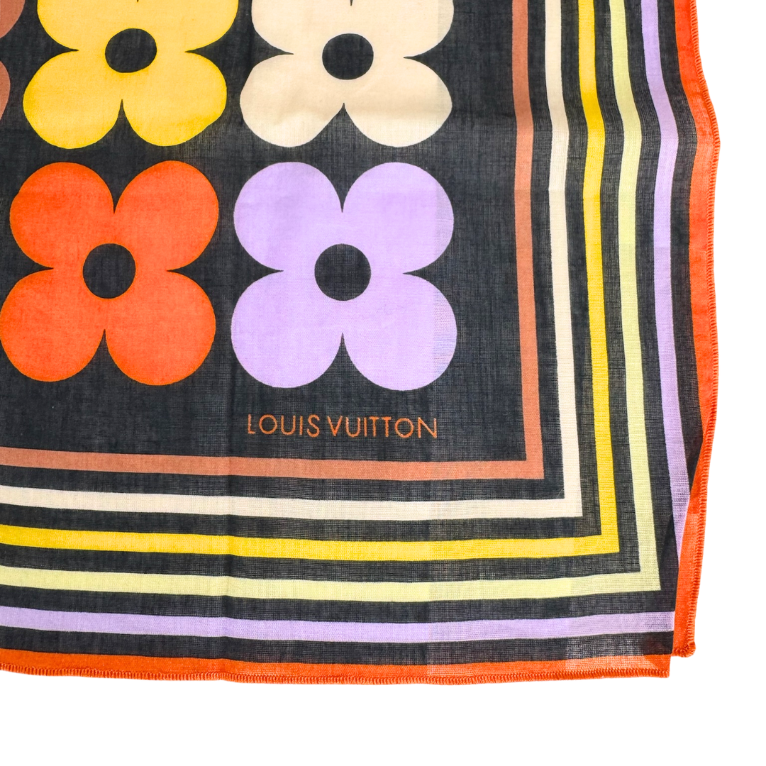 Louis Vuitton Floral Handkerchief