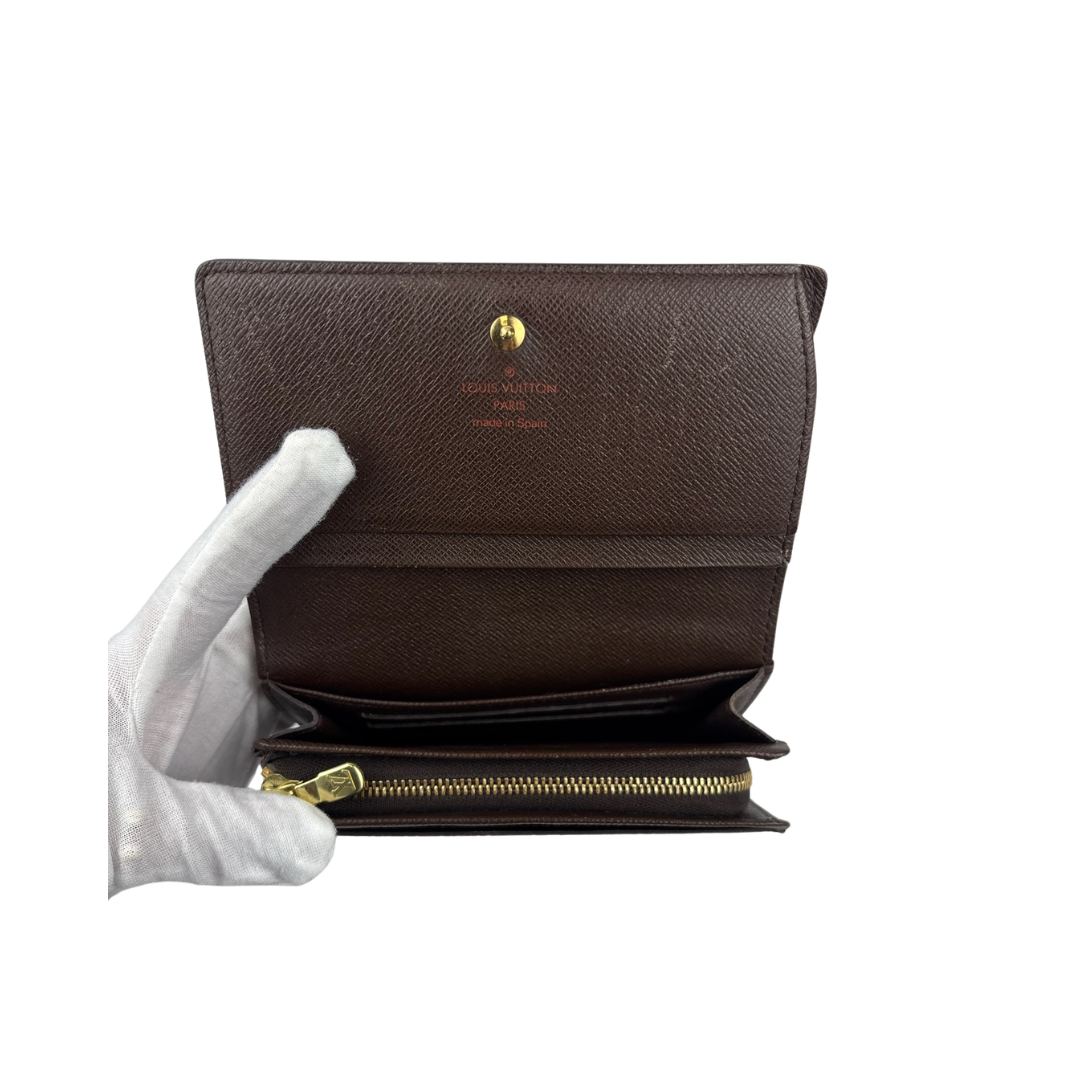 Louis Vuitton Damier Ebene Tresor Wallet