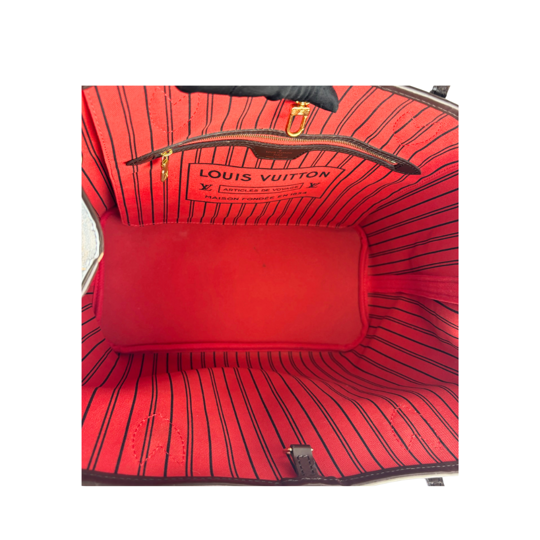 Louis Vuitton Damier Ebene Neverfull MM