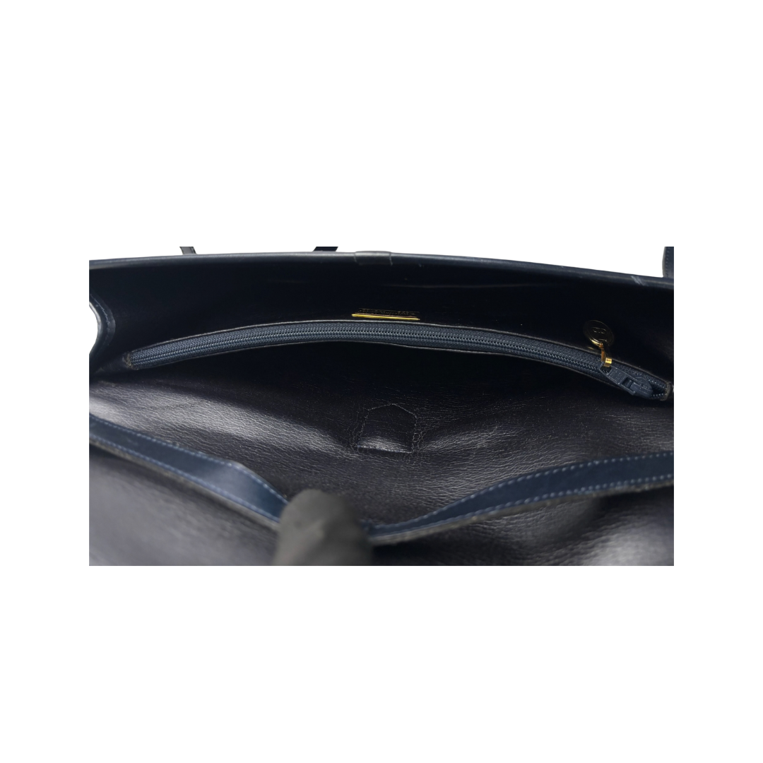 Dior Nero Rattan Embossed Clutch Crossbody