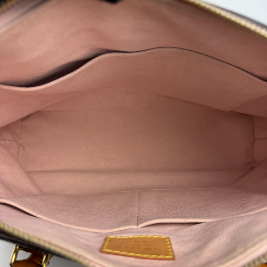 Louis Vuitton Monogram Pallas MM Ballerine