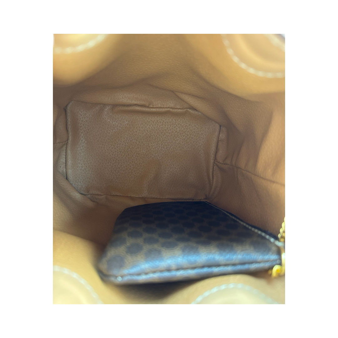 Celine Vintage Drawstring Bucket Bag