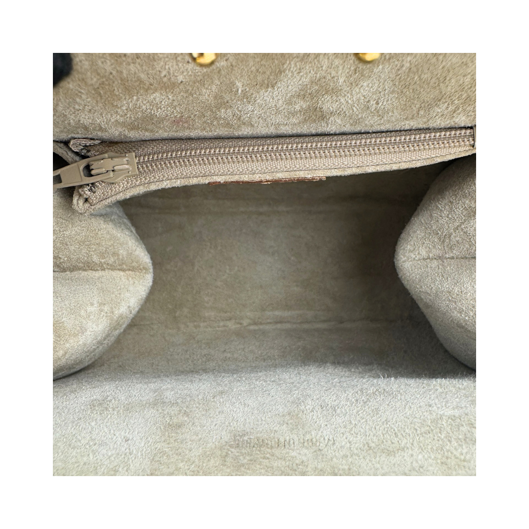 Dior Vintage Fermoir Top Handle Bag