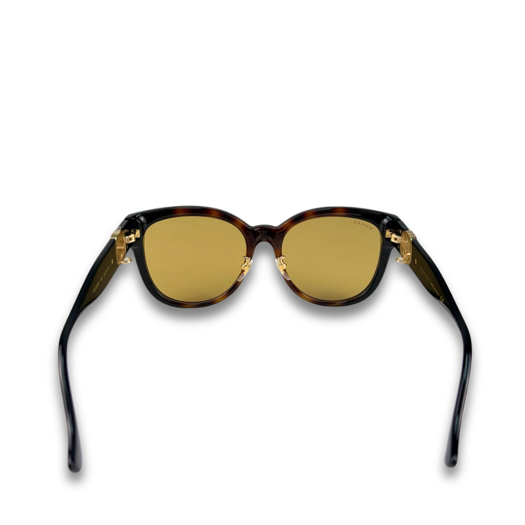 Gucci Gold Chain Sunglasses