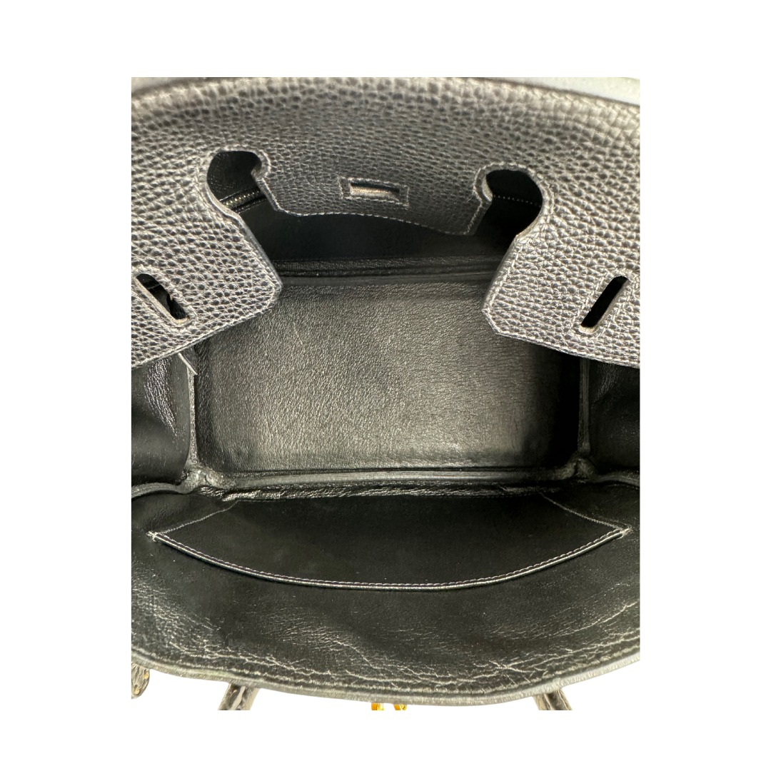 Hermès Togo Birkin 25 Noir