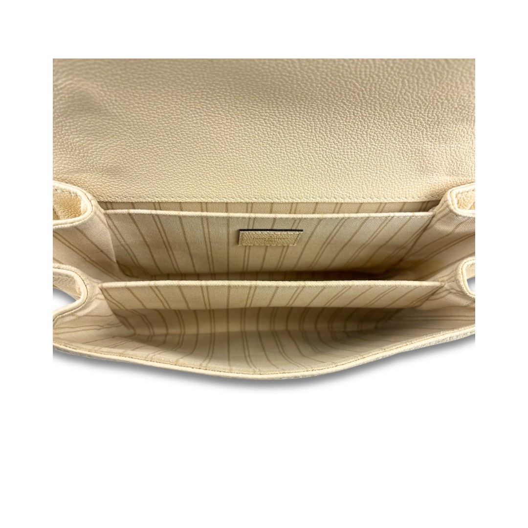 Louis Vuitton Cream Empreinte Pochette Métis
