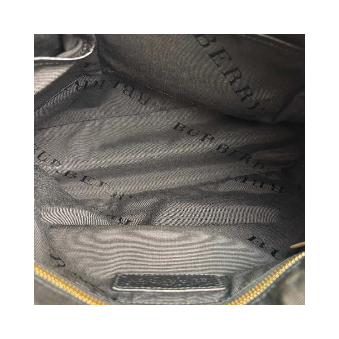 Burberry Black Prorsum Hobo Bag