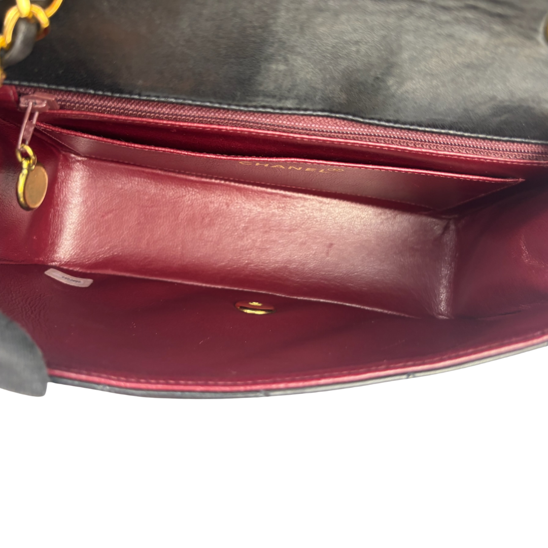 Chanel Small Lambskin Diana Single Flap