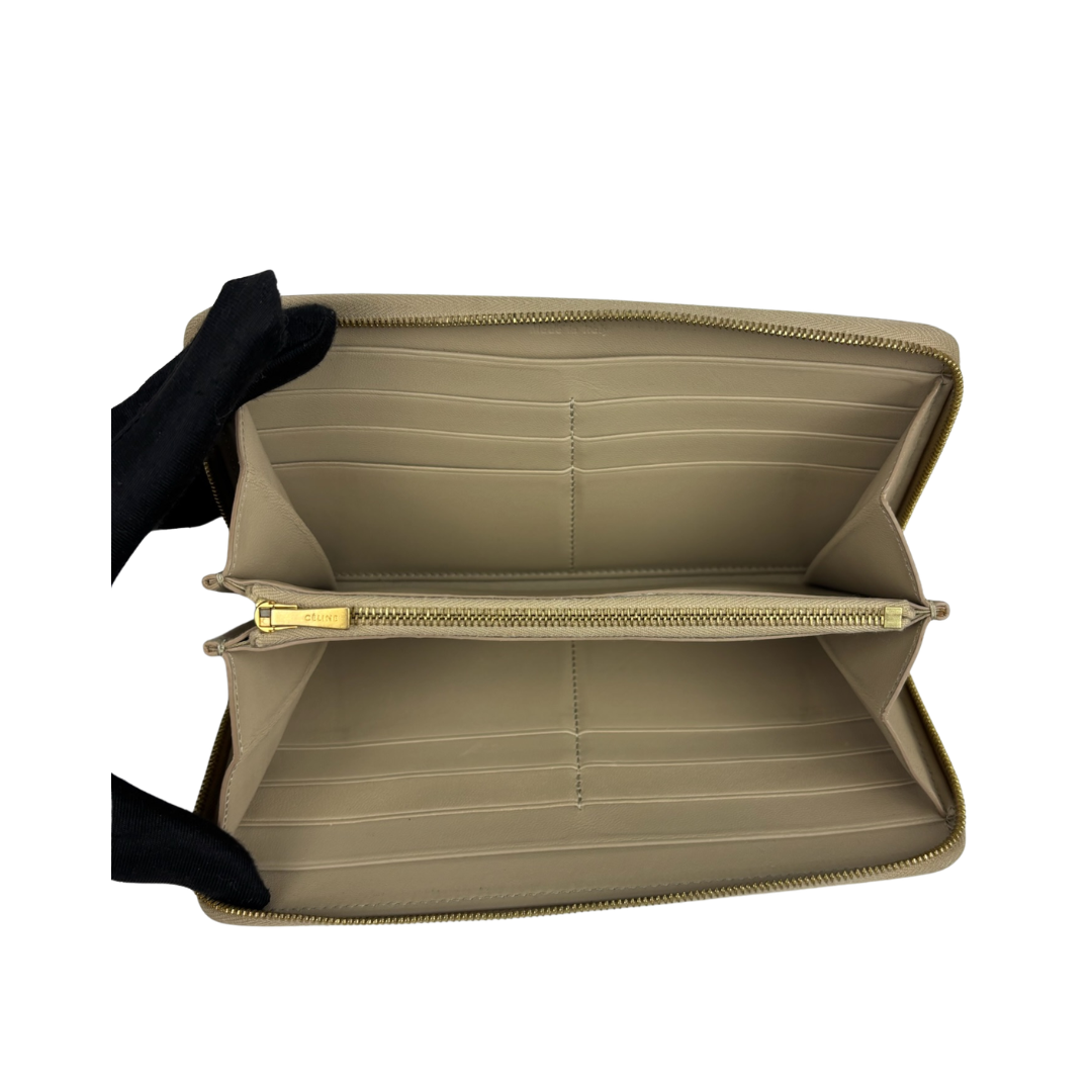 Celine Bicolor Zipper Wallet