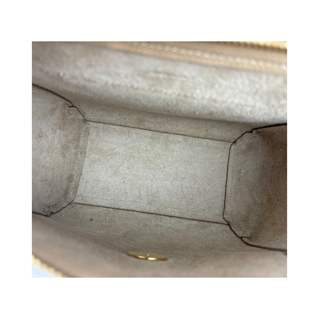 Celine Gold Nano Leather Belt Bag