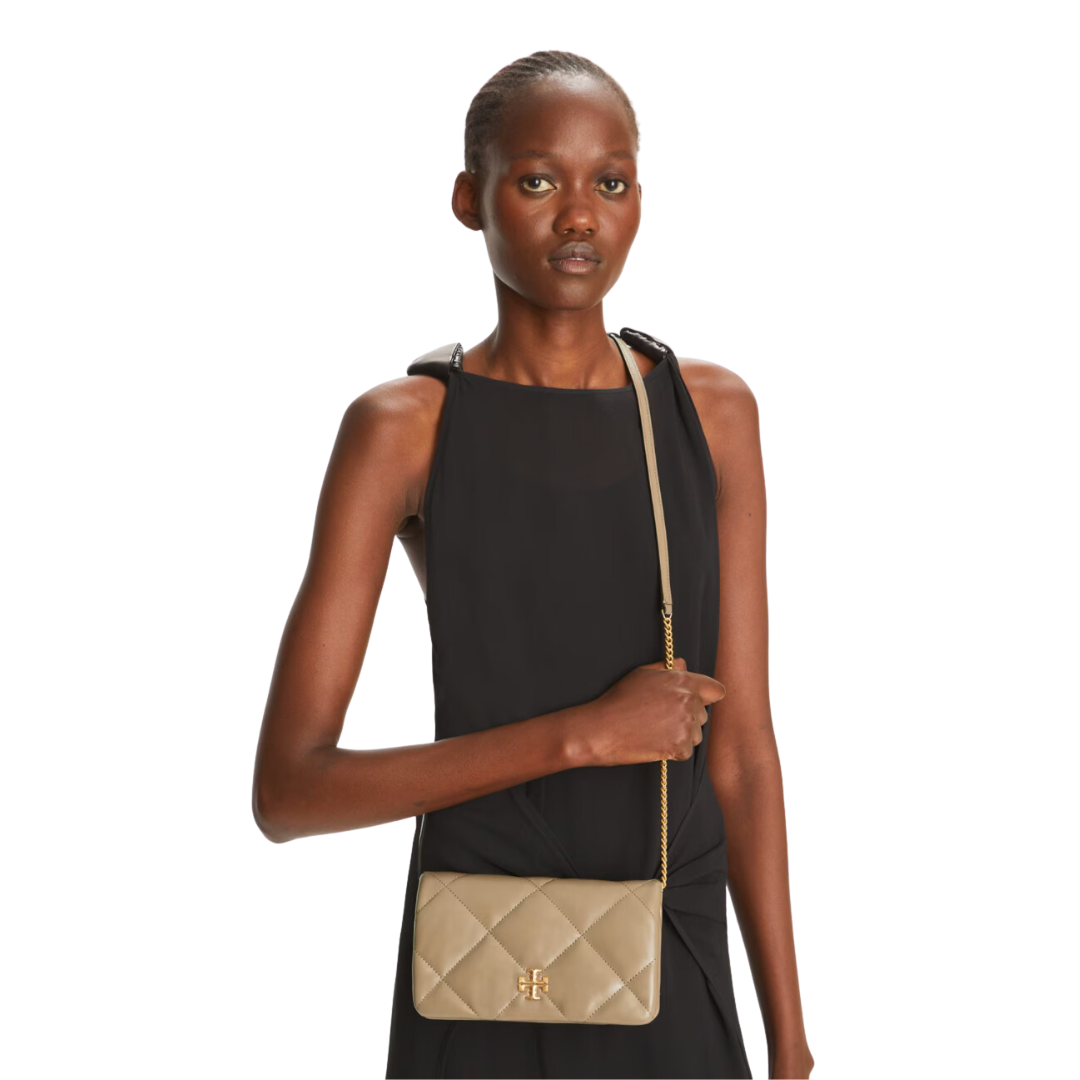 Tory Burch Kira Diamond Quilt Chain Wallet