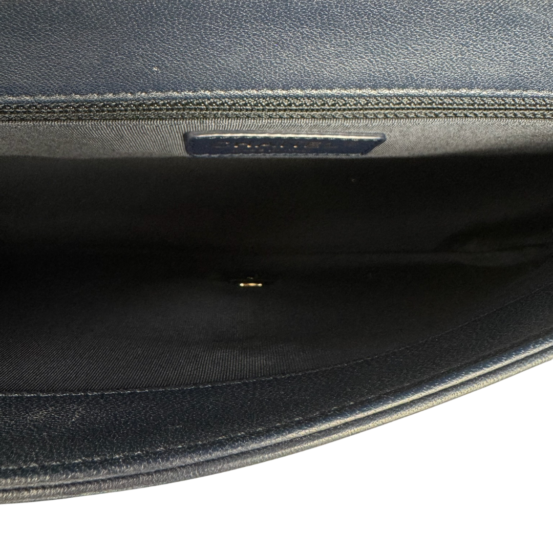 Chanel Navy Blue Medium Mademoiselle Flap Bag