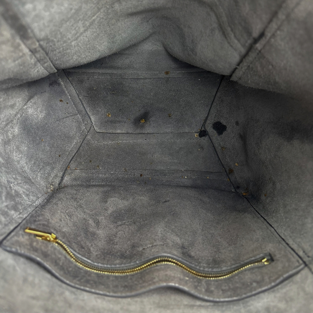 Celine Grey Sangle Large Bucket Bag