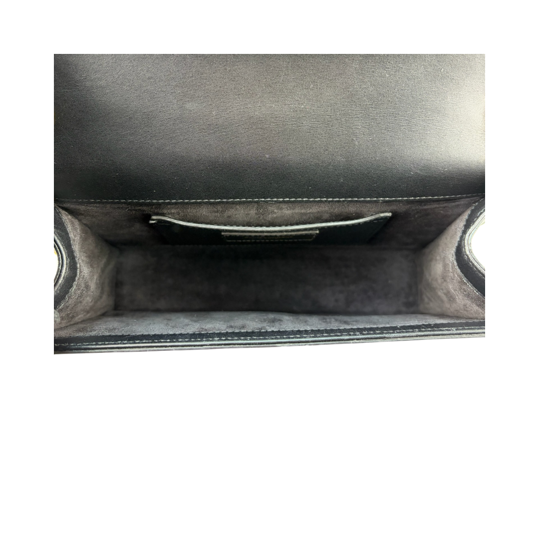 YSL Black Medium Kate Tassel Chain Bag