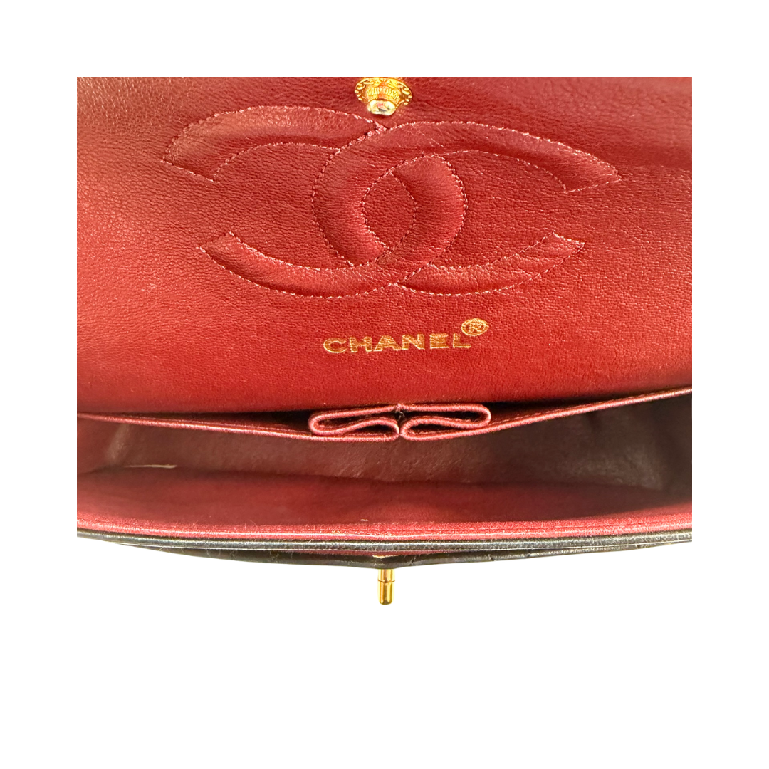 Chanel Classic Black Medium Double Flap
