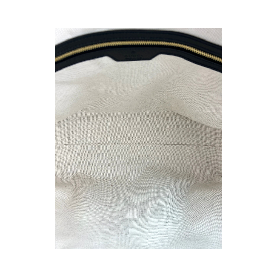 Gucci Black Denim Medium Ophidia Tote