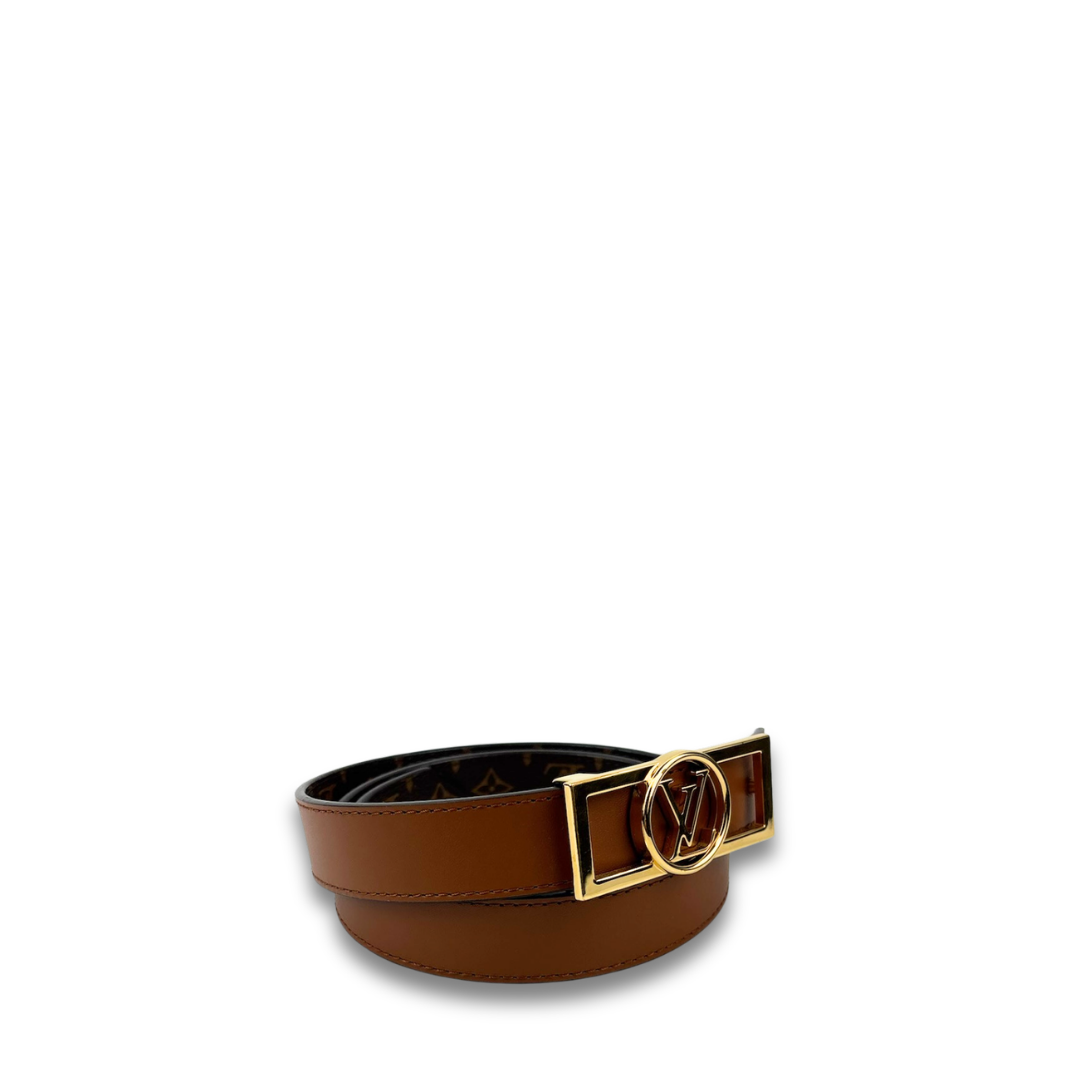 Louis Vuitton Monogram Reversible Dauphine Belt