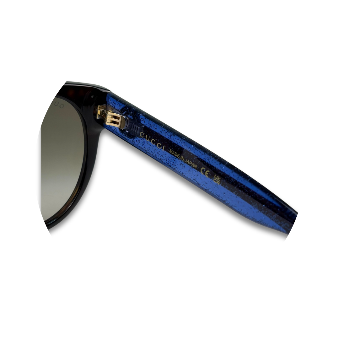Gucci Round Tortoiseshell Sunglasses