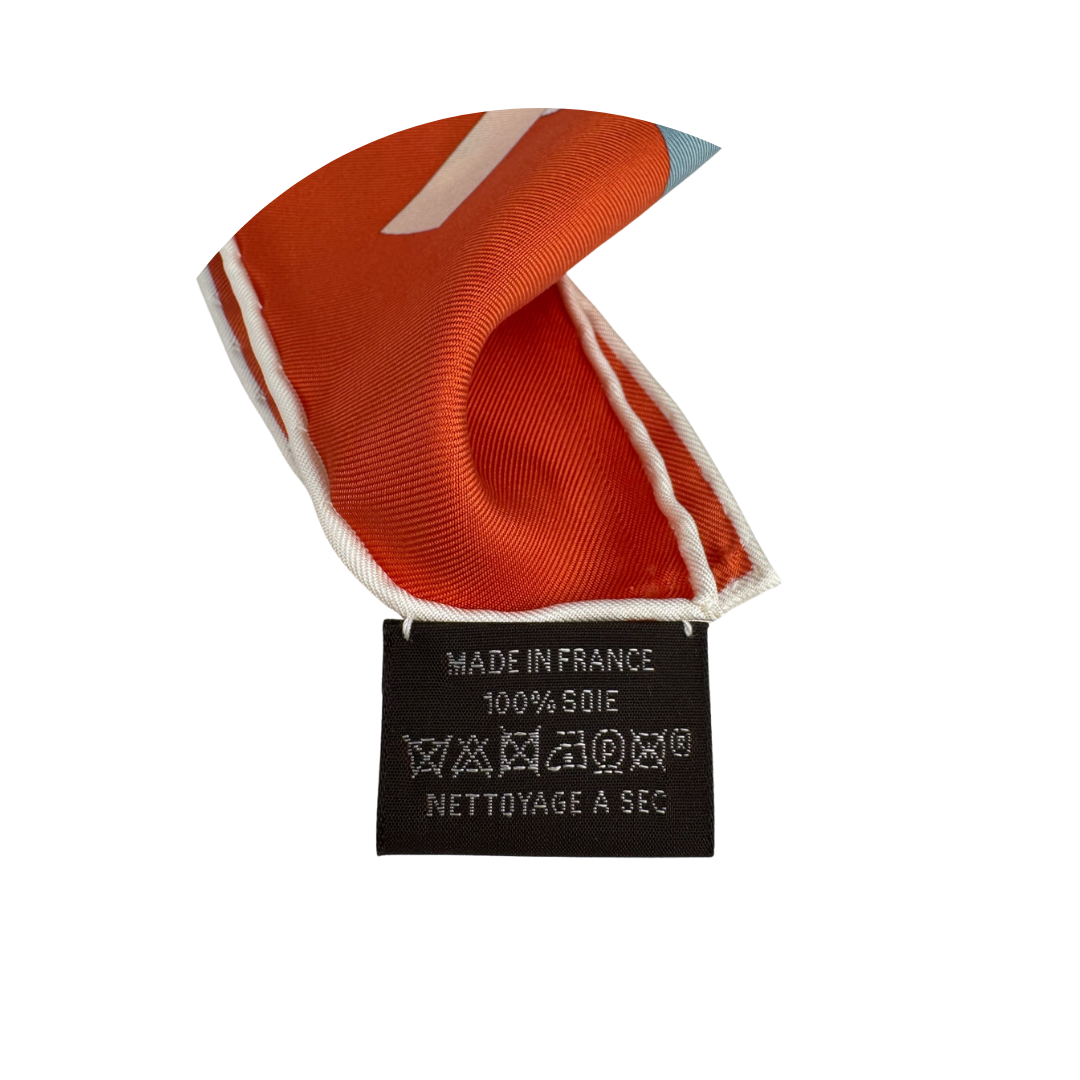 Hermès 'Do Re Boucles' Silk Scarf 90
