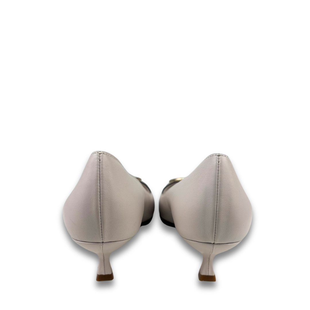 Ferragamo Vara Pointed Toe Pumps-Size 39.5