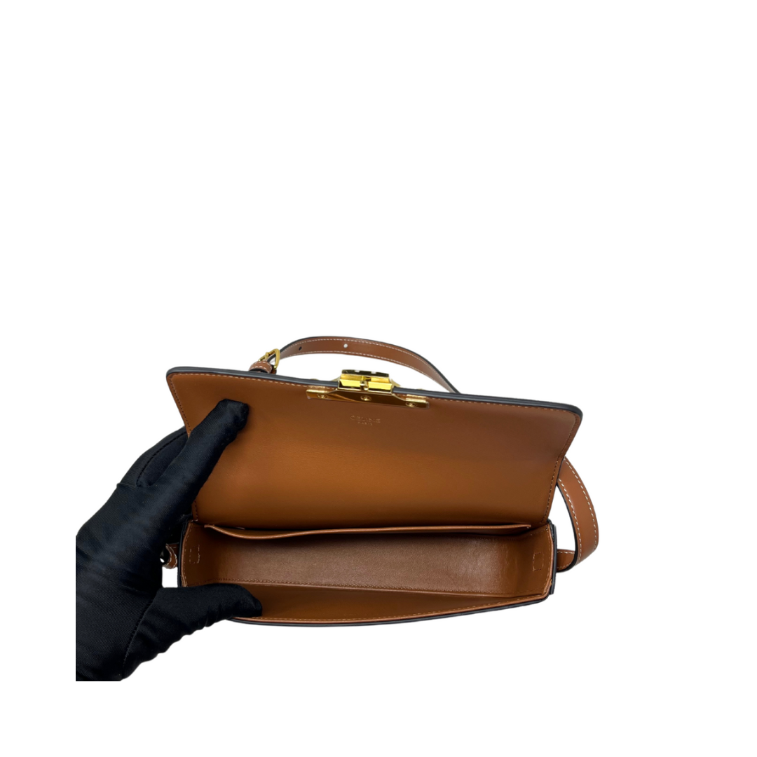 Celine Triomphe Claude Shoulder Bag | Lola Saratoga