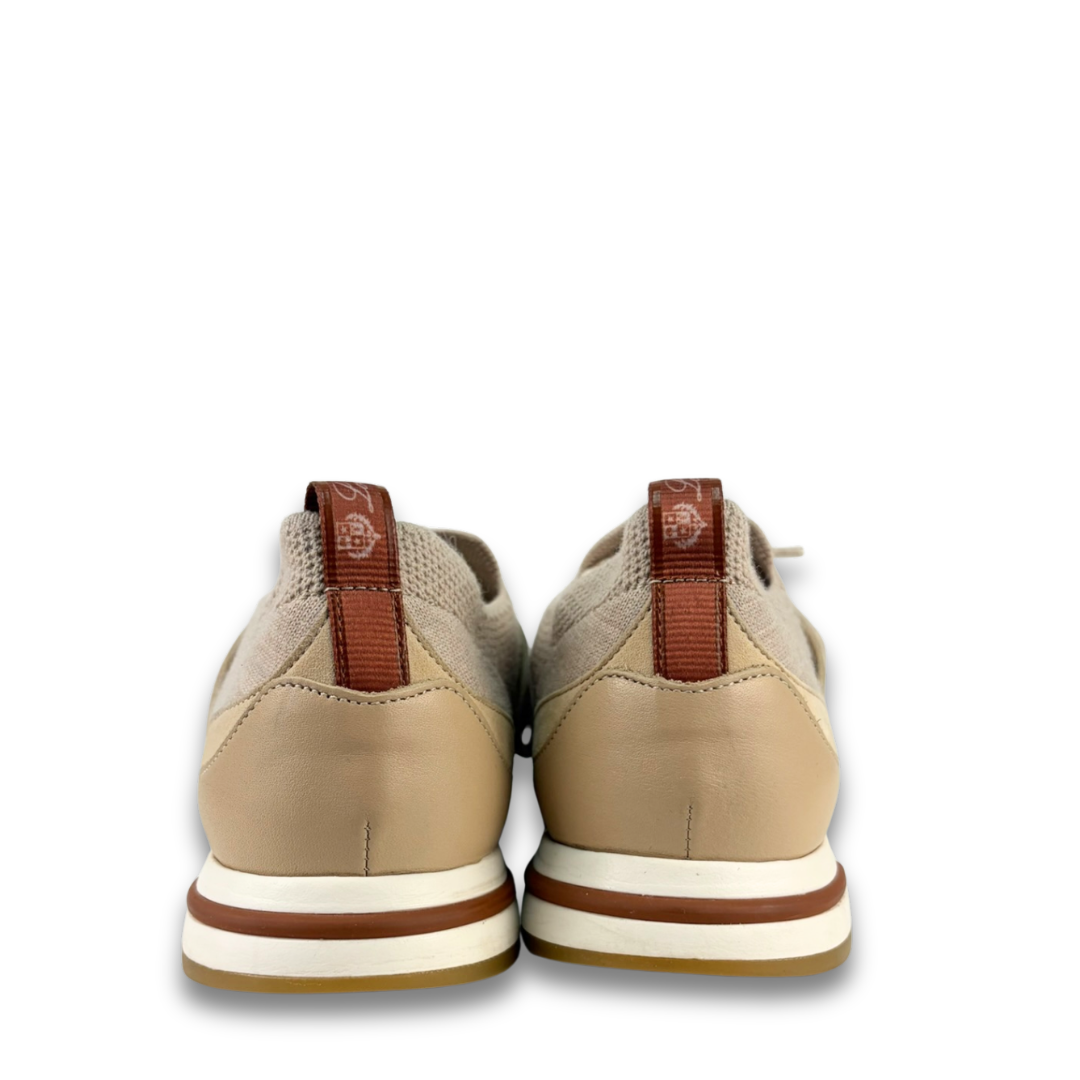 Loro Piana Beige 360 LP Lady Flexy Walk Sneakers - Size 38.5