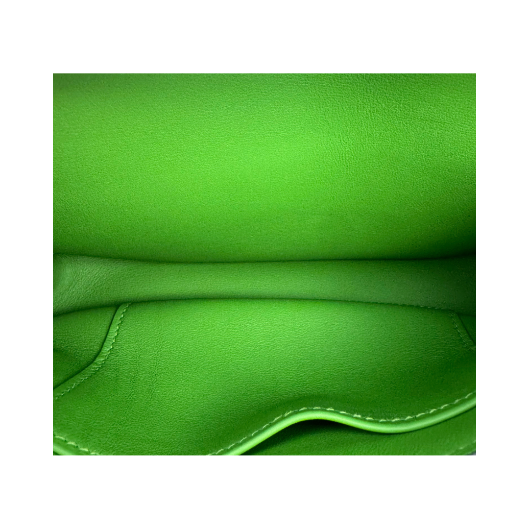 Hermès Evercolor Mini Jypsière Vert Yucca