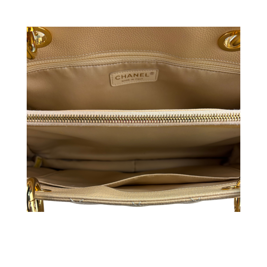 Chanel Black Caviar Grand Shopping Tote (GST)