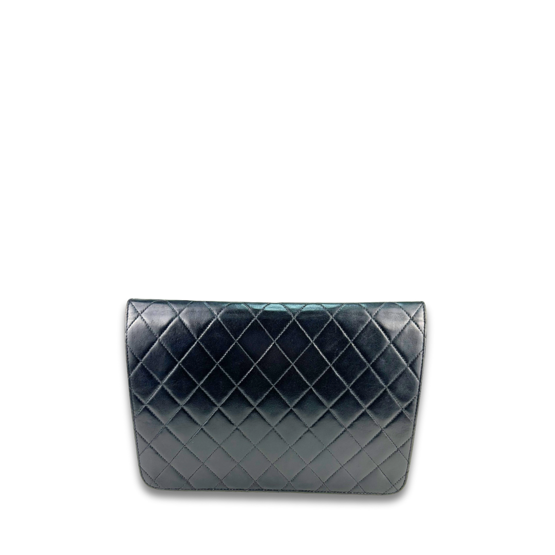 Chanel Black Pushlock Shoulder Bag